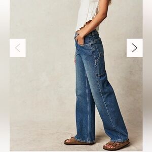 Free People: Tinsley Baggy High Rise